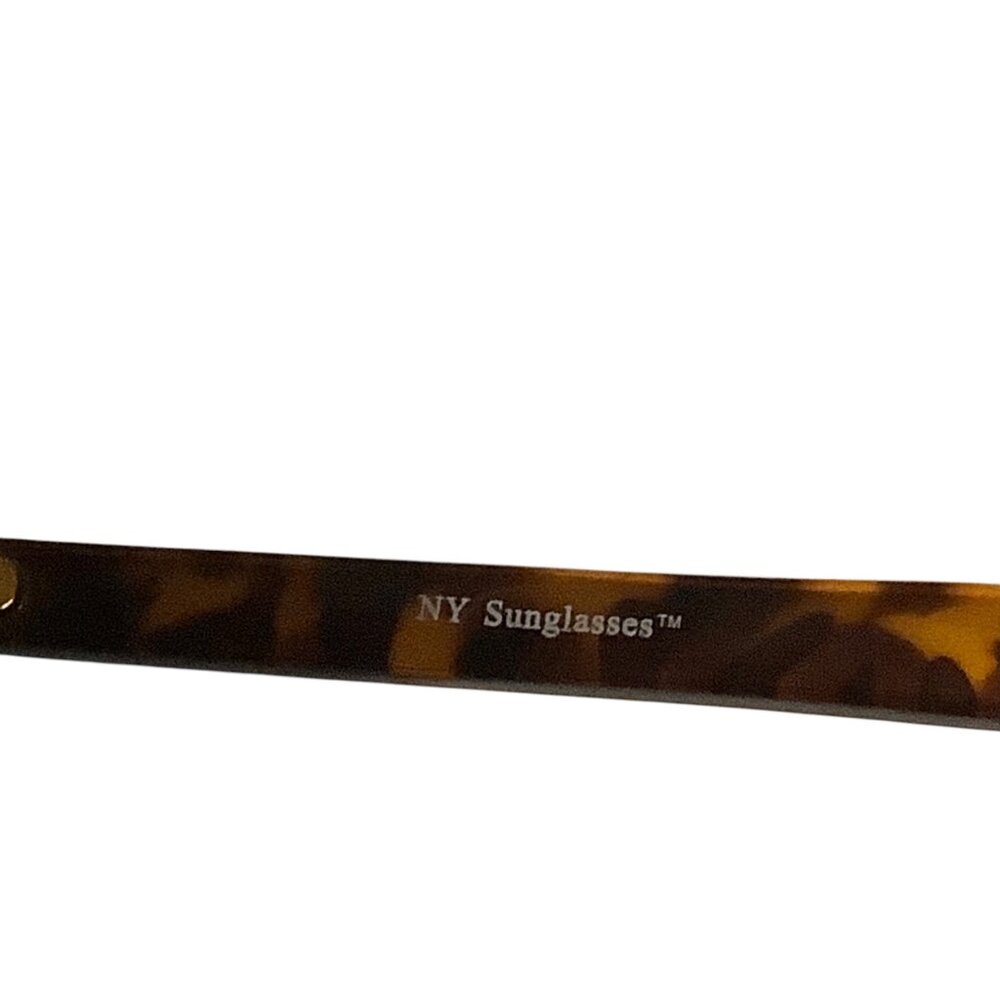 Round Rhinestone Studded Tortoise Shell Sunglasse… - image 6